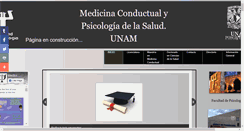 Desktop Screenshot of medicinaconductual.org