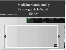 Tablet Screenshot of medicinaconductual.org